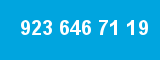 923 646 71 19 923 646 71 19